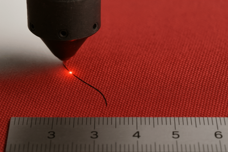 Cięcie tekstyliów laserem CO2