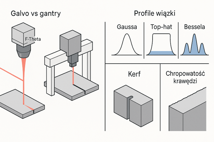 jakość wiązki lasera